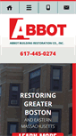 Mobile Screenshot of abbotbuilding.com